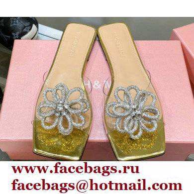 Mach & Mach Crystal Flower Slides PVC 03 2022 - Click Image to Close